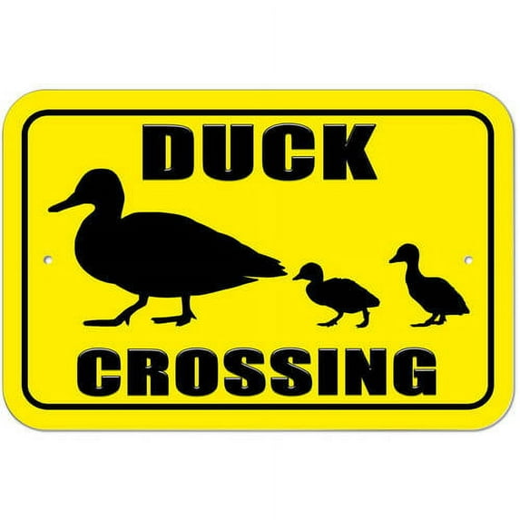 Duck Crossing Sign