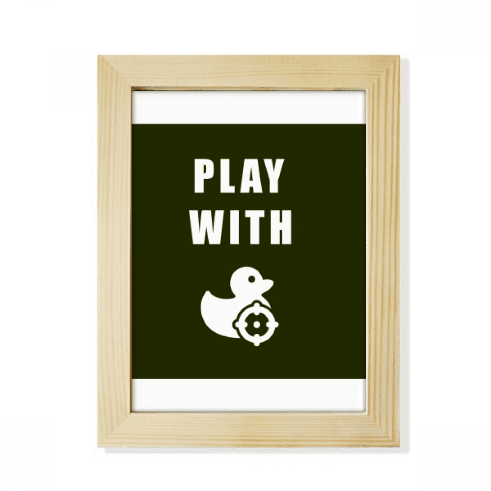Duck Cruise Art Deco Fashion Desktop Adorn Photo Frame Display Art ...