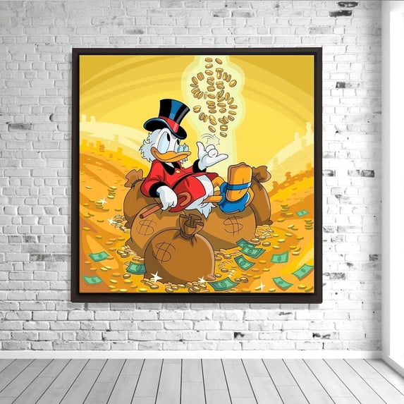 Comilic Drawing Duck Daffy Cartoon Mcduck And Dollar Duck Scrooge Mcduck Comic Cartoon ...