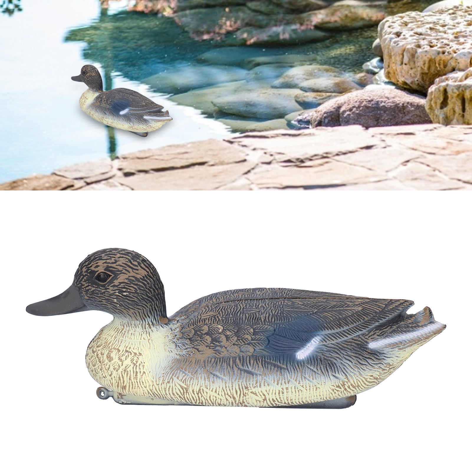 Duck Decoration, Fine Details Duck Hunting Decoy, Outdoor Duck Decor