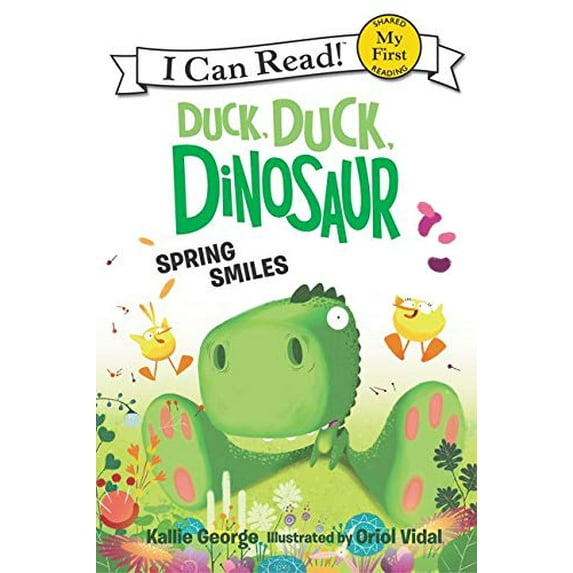 Pre-Owned Duck, Duck, Dinosaur: Spring Smiles (Paperback) 0062353217 9780062353214
