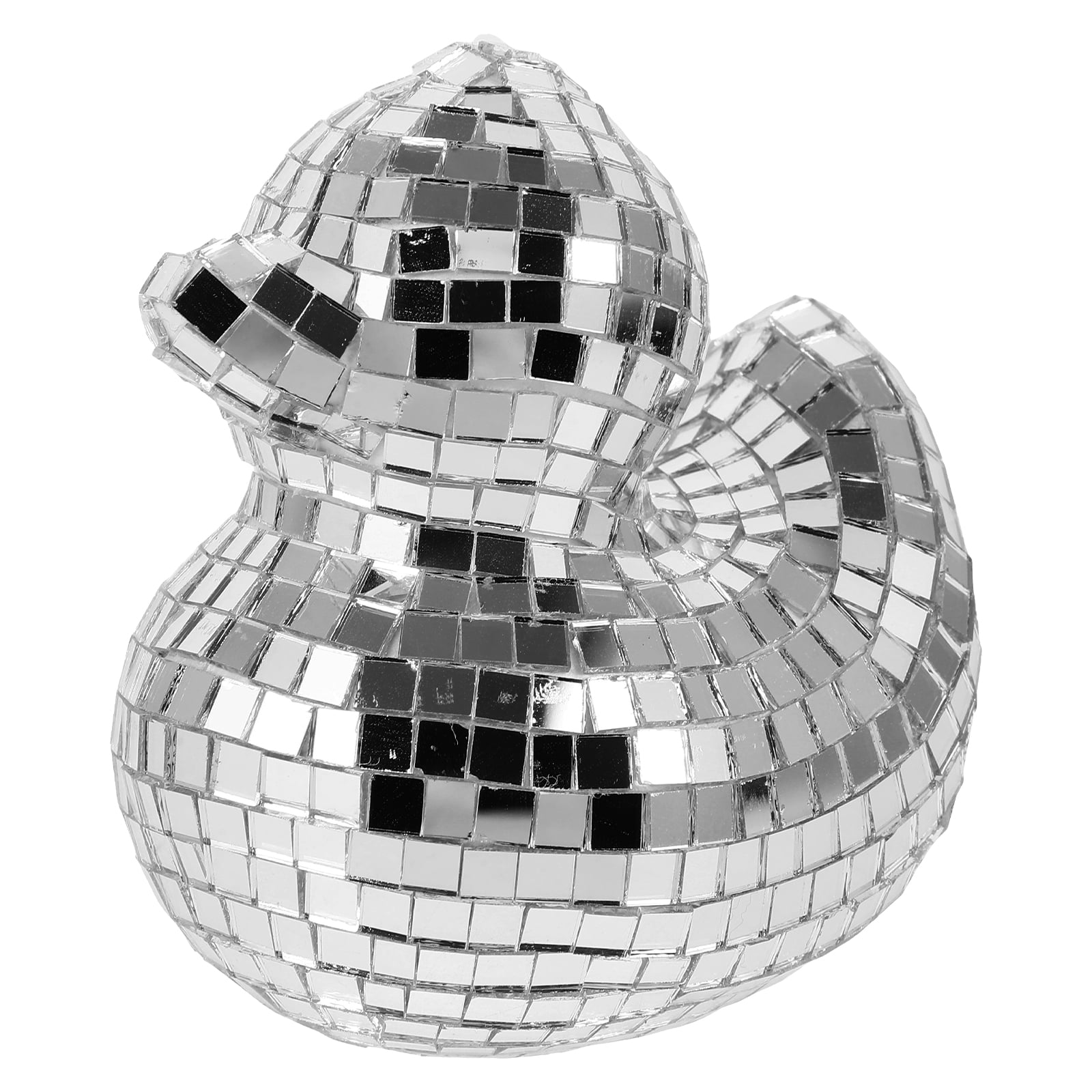 Duck Disco Ball Party Disco Ball Glass Disco Ball Mirror Silver
