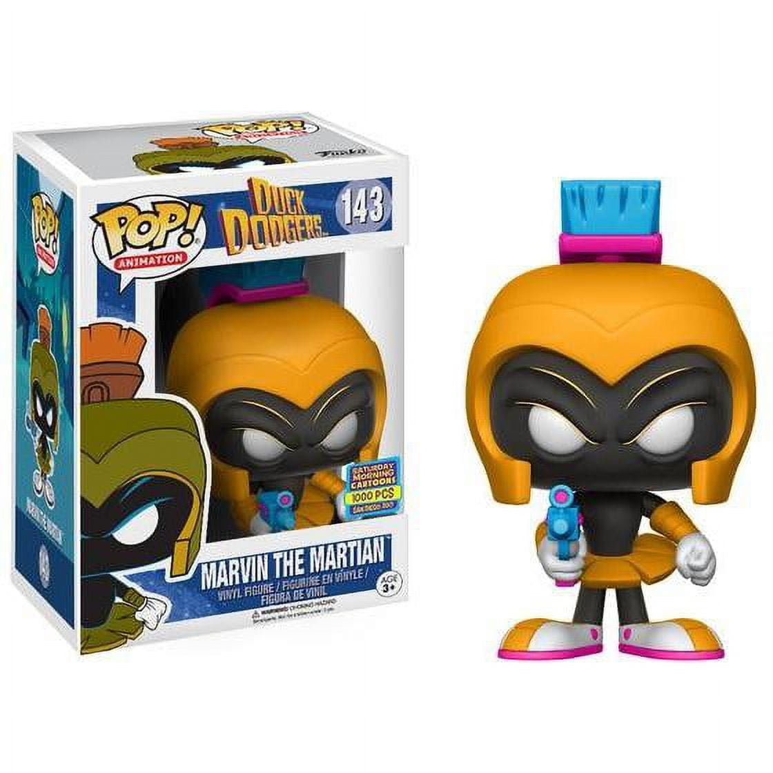 Duck Dodgers Marvin the Martian (Neon Orange) SDCC Exclusive Funko