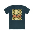 thumbnail image 1 of Duck Duck Clay Duck Men's Cotton Crew Tee, 1 of 2