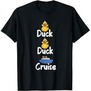 Duck Duck Cruise Family Matching Cruise Vacation apparel T-Shirt