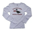 thumbnail image 1 of Duck Duck Goose National Champion - Hilarious Women's Long Sleeve Grey T-Shirt, 1 of 2