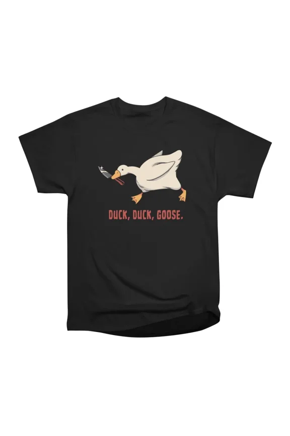 Duck Duck Goose by Tobe Fonseca T-Shirt Tee Gift For Him Merch For Her Apparel For Friend