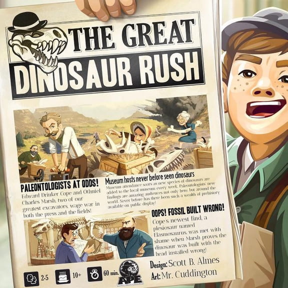 Great Dinosaur Rush: The Great Dinosaur Rush Boxed Board Game (Other)