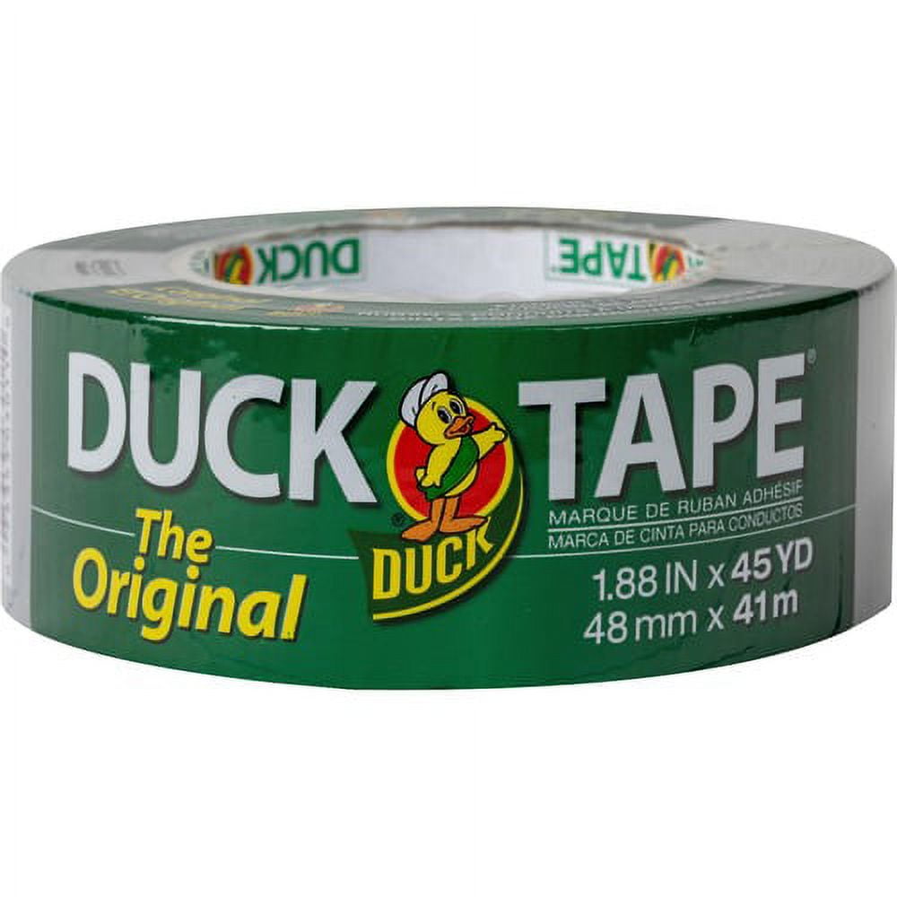 Duck Duct Tape - 45 yd Length x 1.88" Width - Plastic | Bundle of 10 Rolls