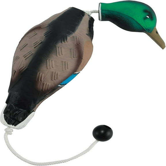 Duck Dummy, Mimics Dead Duck Bumper for Gun Dog Training Scent Waterfowl Hunting Retriever, Outdoor Mallard Retrieval Interactive Train Toys for Hunting Dog, Floating & Durable