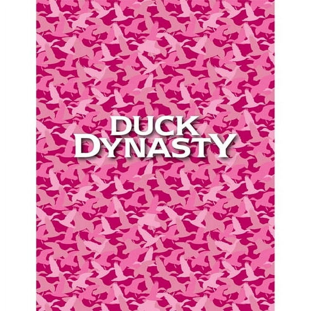 Duck Dynasty  46" x 60" "Pink Camo" Coral Fleece Throw