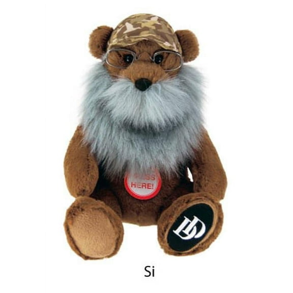 Duck Dynasty 8" Bear Plush With Sound: Si