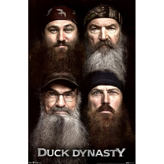 Duck Dynasty - Beards Laminated Poster Print (24 x 36)