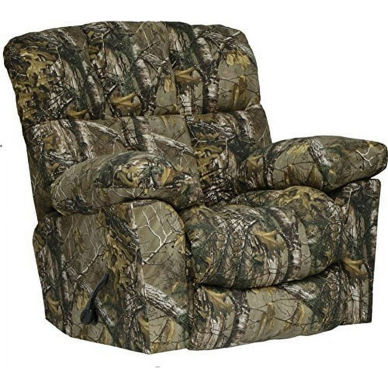 Duck Dynasty Chimney Rock Power Lay Flat Recliner Realtree Xtra