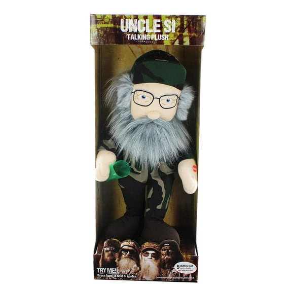 Duck Dynasty Duck Commander Uncle Si 16" Talking Plush