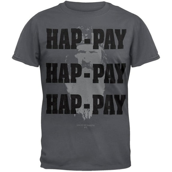 Duck Dynasty - Hap-Pay Face T-Shirt - Large