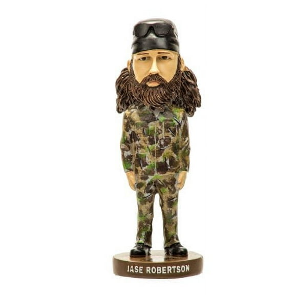 Duck Dynasty Jason Silas "Jase" Robertson Bobber Bobblehead Reality TV Show