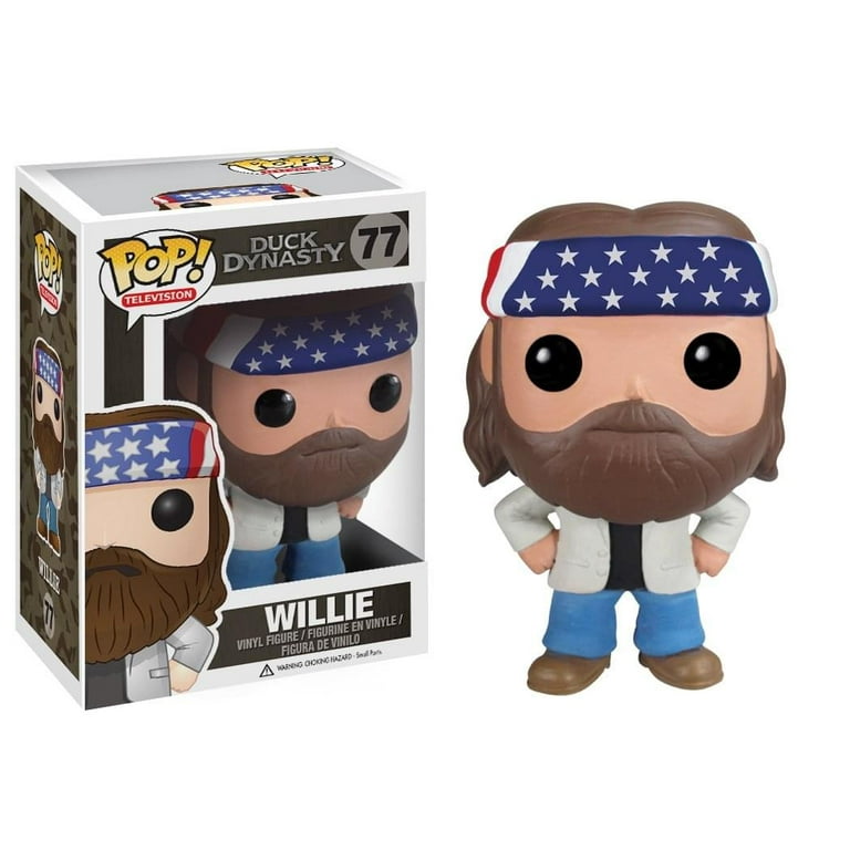 Duck Dynasty Pop Tv Uncle Willie Robertson Vinyl Figure by Funko