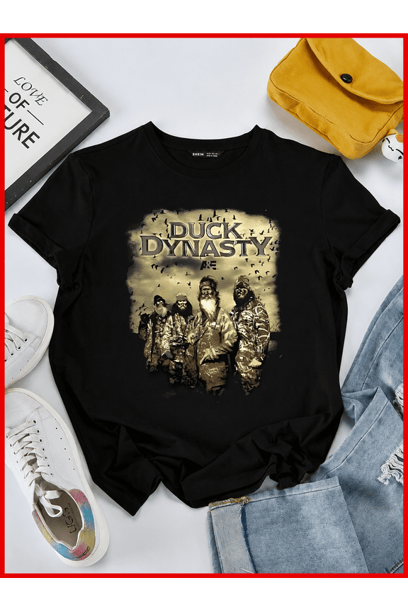 Duck Dynasty Willie Jase Phil Robertson Reality Show Unisex T-Shirt V15437, S-5XL