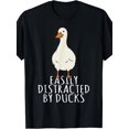 thumbnail image 1 of Duck - Easily Distracted By Ducks T-Shirt, 1 of 5