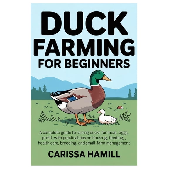 Duck Farming for Beginners: A Complete Guide to Raising Ducks for Meat, Eggs, and Profit, With Practical Tips on Housing, (Paperback)