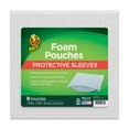 thumbnail image 1 of Duck Foam Pouches, 12 in. x 12 in., White, 8 pack, 1 of 13