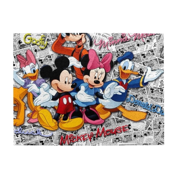 Duck GoofyJigsaw Puzzle,500 puzzle pieces Gift Toys Art Home Decor