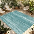 thumbnail image 1 of Duck Green Outdoor Rug for Patio/Deck/Porch, Non-Slip Large Area Rug 5 x 7 Ft, Vintage Modern Abstract Art Ombre Indoor Outdoor Rugs Washable Area Rugs, Reversible Camping Rug Carpet Runner, 1 of 8