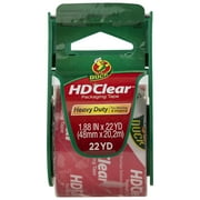 Duck HD Clear Heavy Duty Packing Tape with Dispenser, 1.88 in x 22.2 yd, Clear, 1 Roll