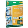 thumbnail image 1 of Duck Heavy-Duty White Rubber Weatherstrip Door and Window Seal, Large Gap, .38 in. x .25 in. x 17 ft., 1 of 10