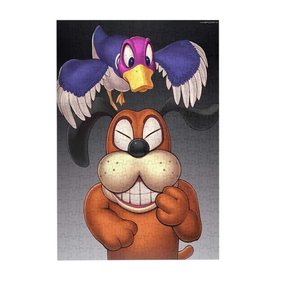 Duck Hunt 300 Piece Puzzles,Wooden Jigsaw Puzzle,Home Decor Birthday Party Gift,Fun And Challenging Family Games