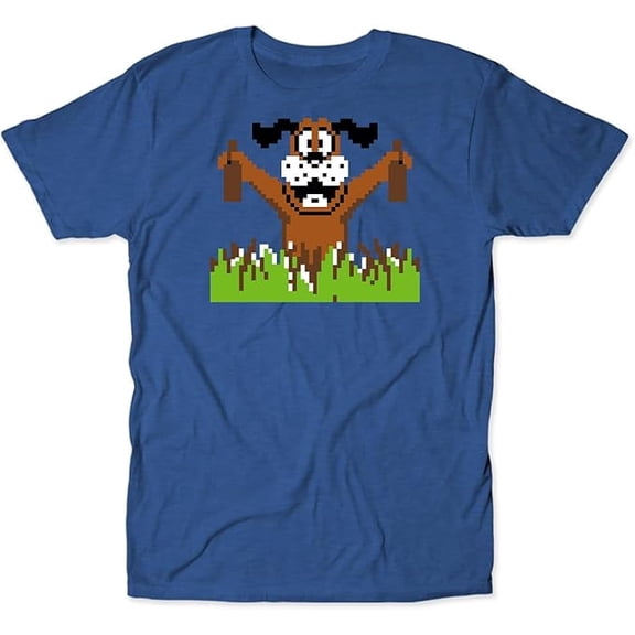 Duck Hunt Retro 80s Video Game Funny Beer Gamer Parody T-Shirt