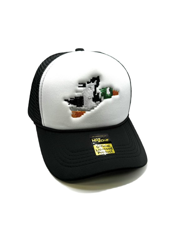 Duck Hunt XL Mesh Trucker Snapback (White/Black)