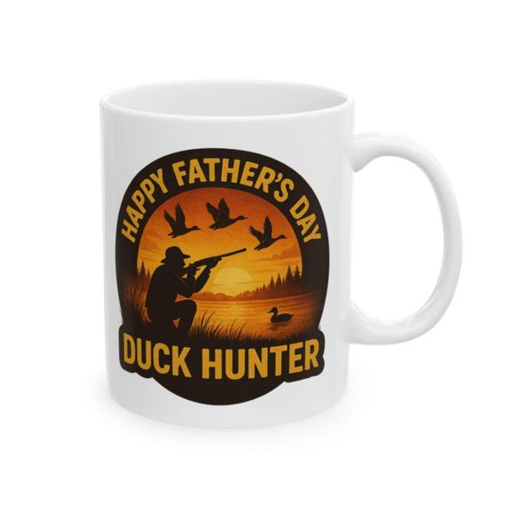 Duck Hunter Coffee Mug, Father's Day Gift.jpg