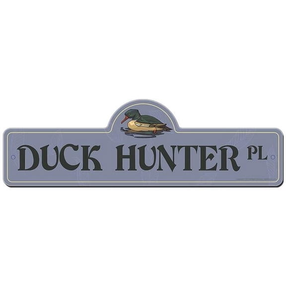 Duck Hunter Street Sign