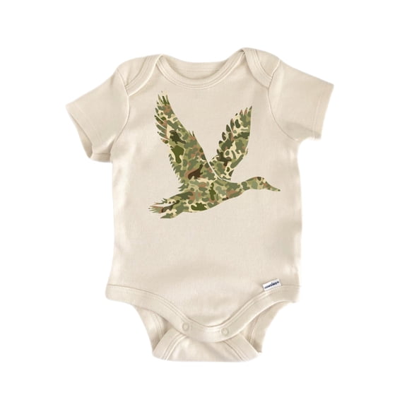 Duck Hunting Camo Newborn Baby Bodysuit