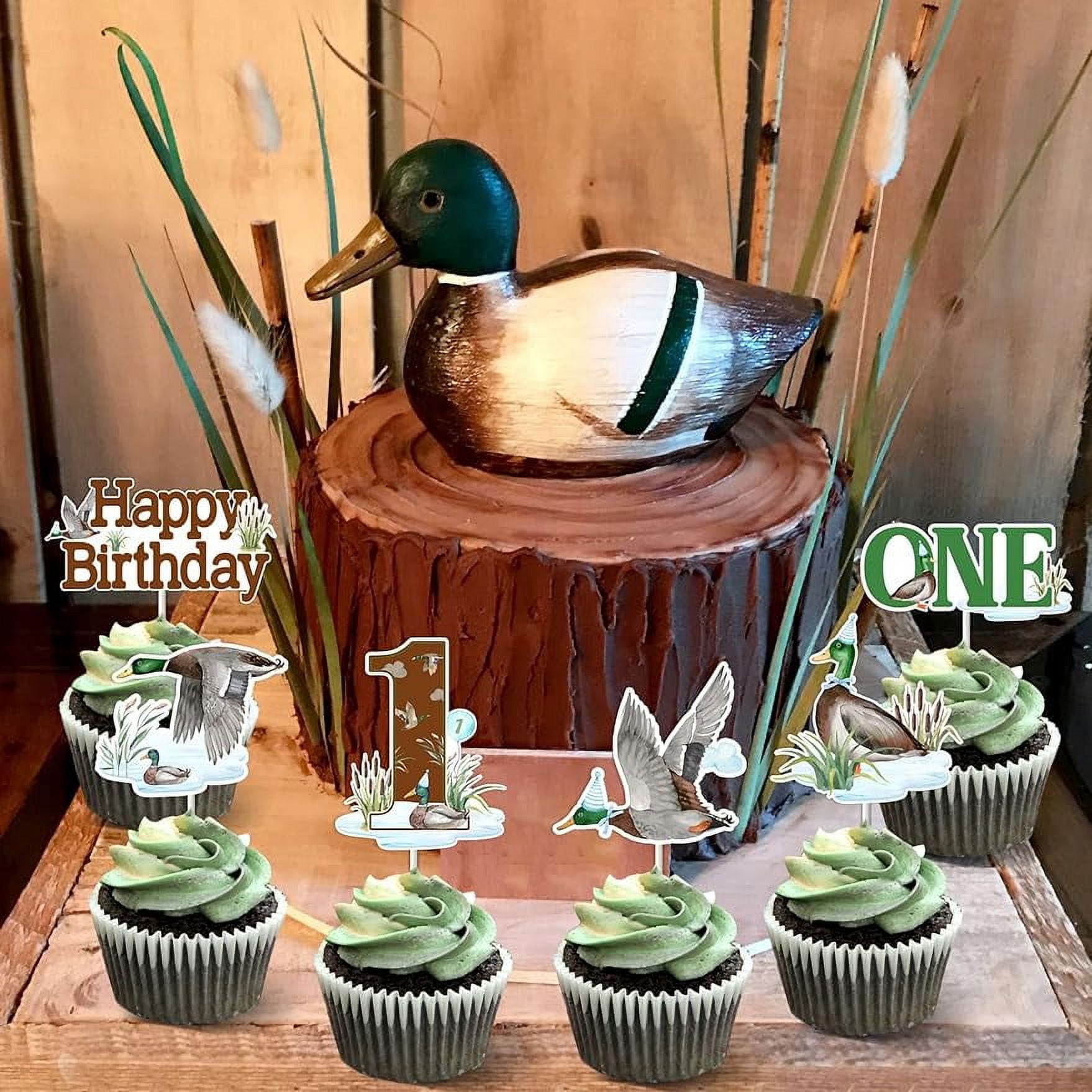 Single Hunting Dog with a Duck outlets Cake Topper