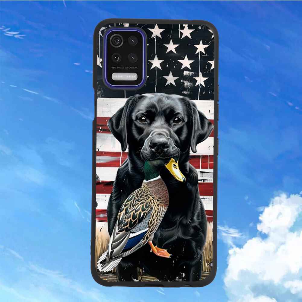 Duck-Hunting-Flag phone case for LG K52 for Women Men Gifts,Duck ...