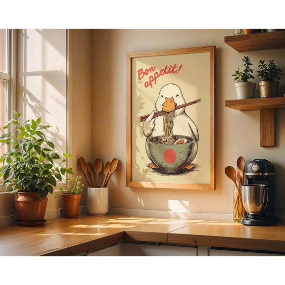 Duck Kitchen Wall Art Home Decor