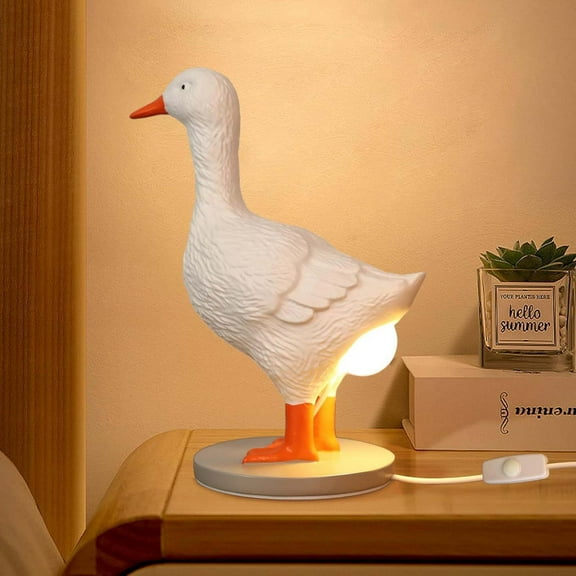 Duck Lamp,Egg Light,Egg Night Light,Easter Cartoon Duck Egg Lamp,Resin Handicraft, Night Light Ornament,Cute Ducks Eggs Lamp Resin Ornament Night Lamp(Duck 8in)from ANMUYUM