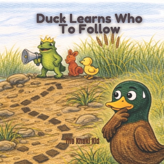 Duck Duck Learns Who To Follow: A Kid's Picture Book About the First Commandment, Book 1, (Paperback)