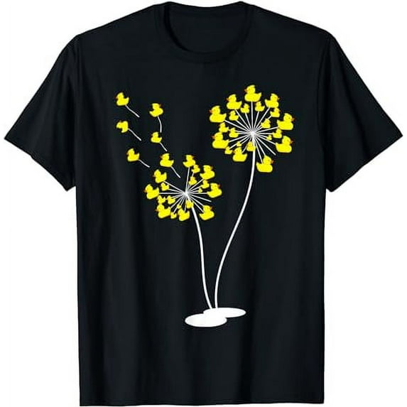 Duck Lover Dandelion Duckling Duckie Bath Toy Rubber Duck T-Shirt