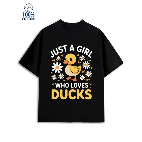Duck Lover Tee mens 180G 100% Cotton black Basic Unisex Shirt Printed tshirts Funny Unisex Shirt Short Sleeve tshirts Casual Unisex Shirt Short Sleeve tshirts Basic Unisex Shirt Short Sleeve tshirts