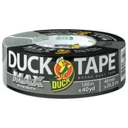 Duck Max Strength 1.88 in. x 40 yd. Silver Duct Tape