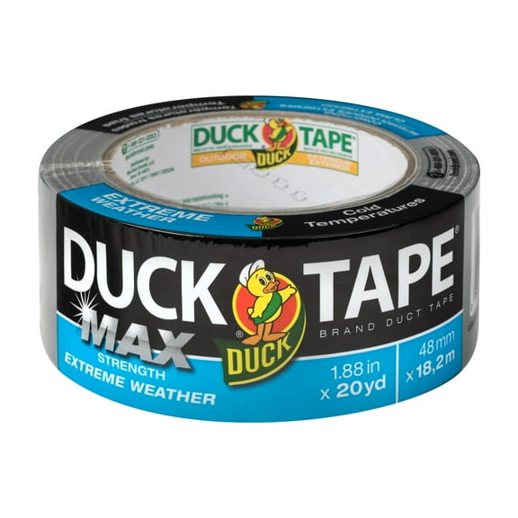 Duck Max Strength Extreme Weather Duct Tape, 1.88 in. x 20 yd., Silver