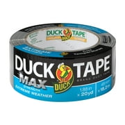 Duck Max Strength Extreme Weather Silver Duct Tape, 1.88 in. x 20 yd.