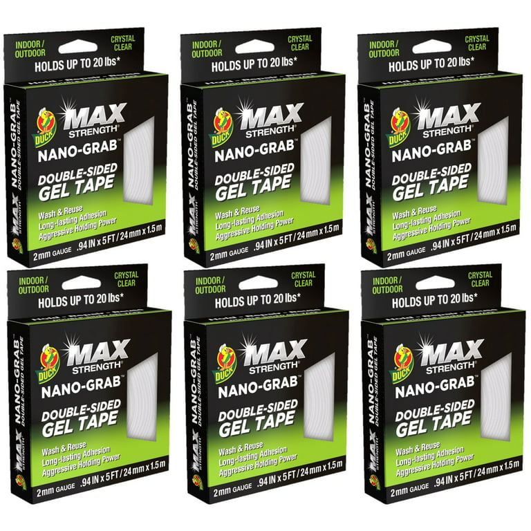 Duck Max Strength® Nano Grab Double Sided Gel Tape, 0.94 x 5ft - Kroger