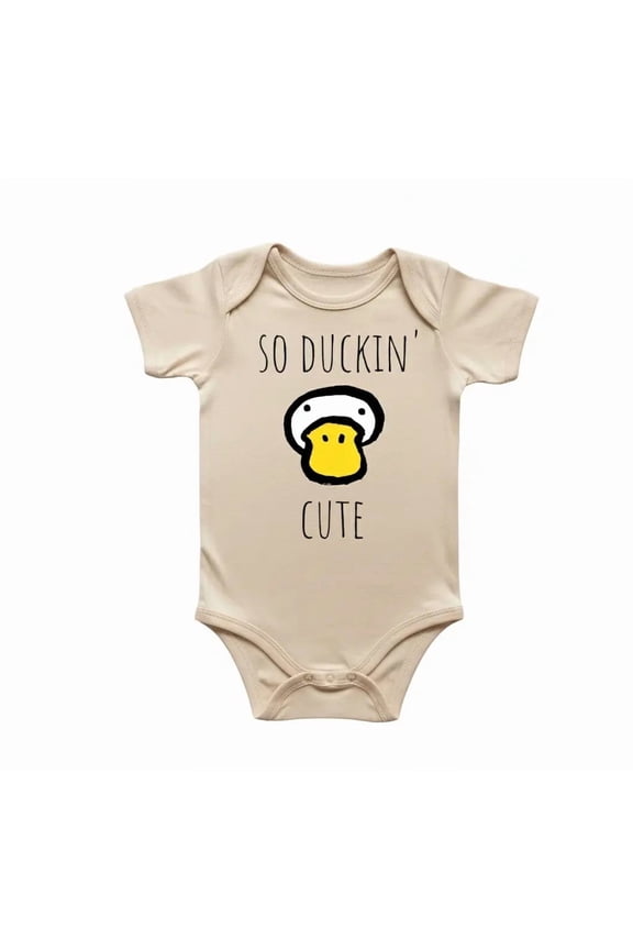 Duck Newborn Baby Bodysuit