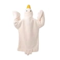 thumbnail image 1 of Duck Pajamas, Duck Onesie for Adults, Cozy Fleece Wearable Blanket Hoodie, Funny Animal Costume for Lounging, 1 of 7