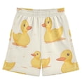 thumbnail image 1 of Duck Pattern Athletic Shorts Breathable with Comfort Fit Drawstring Casual Sweatshorts Large, 1 of 9